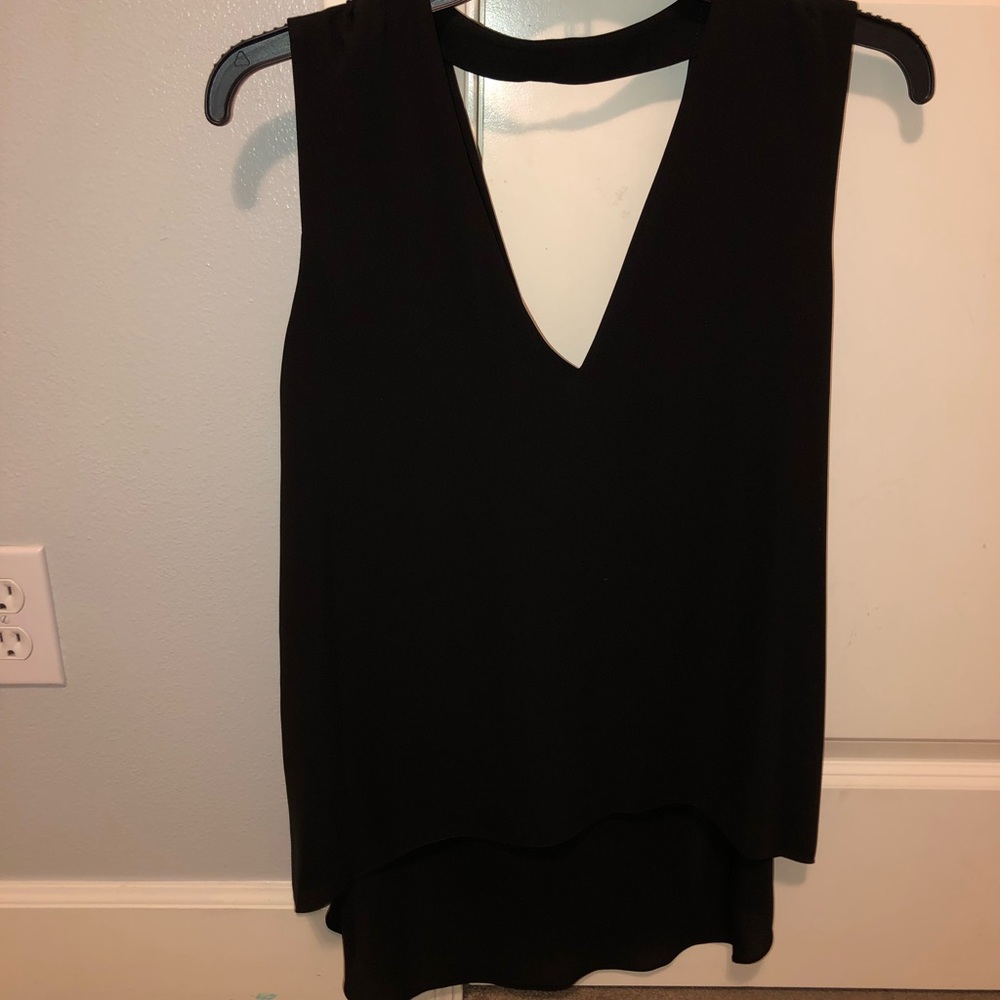 Bcbgmaxazria Black tank top